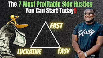 The 7 Most PROFITABLE Side Hustles You Can Start Today