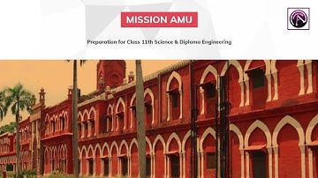 AMU Crash Course | 11th Science & Diploma Engg.