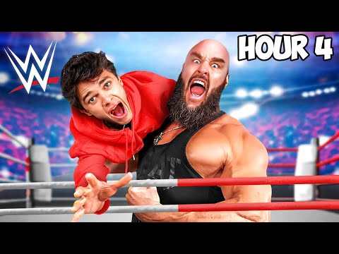 WE TRAINED LIKE WWE SUPERSTARS FOR 24 HOURS!