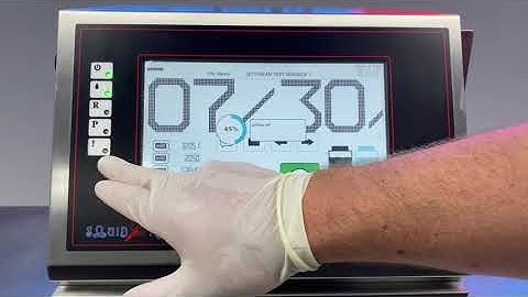 JetStream CIJ Printing System - Commissioning the Printer