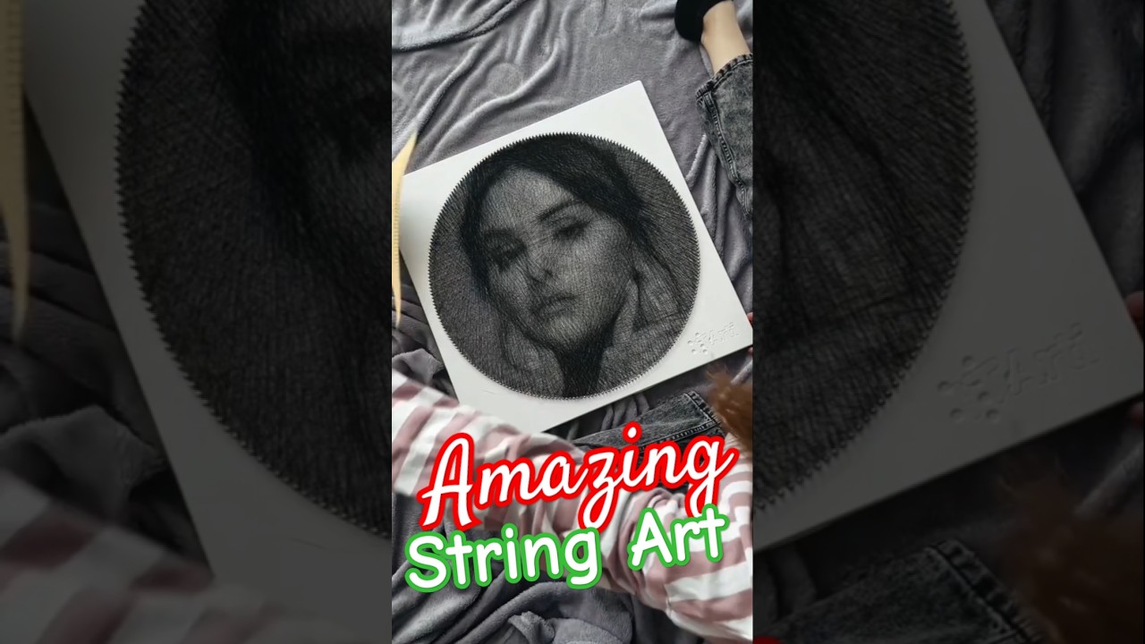 Amazing String Art Tutorial/String Art/String Art Tutorial/String Art By Me/Thread Art