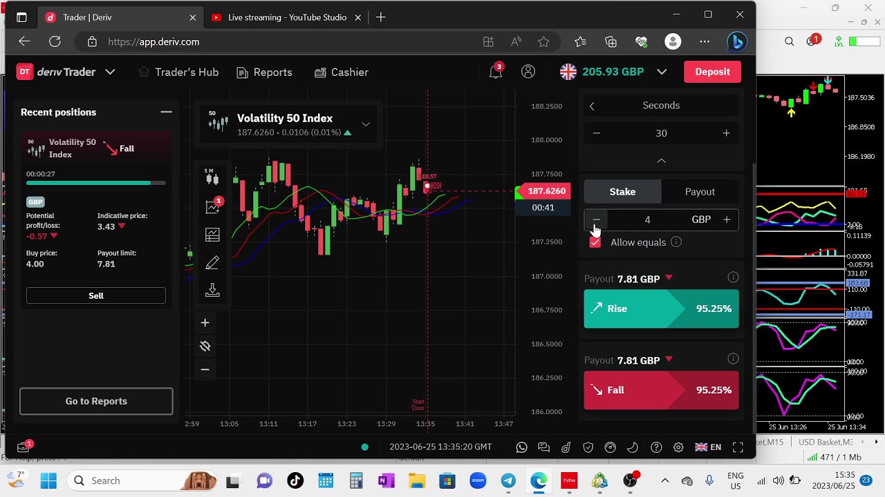 Live deriv binary trading youtube