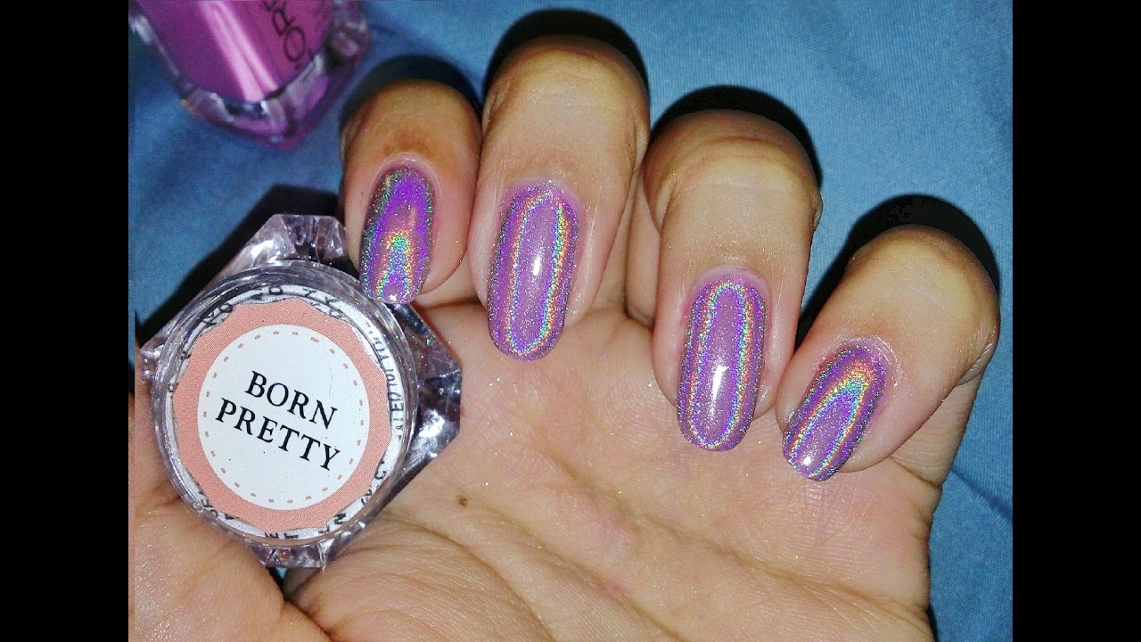Using Holo Pigment from Born Pretty Store!!