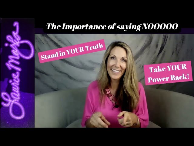 #4 How Saying No & Standing in Your Truth Can Shift Your Power Back to YOU! #YourSoulsPurpose