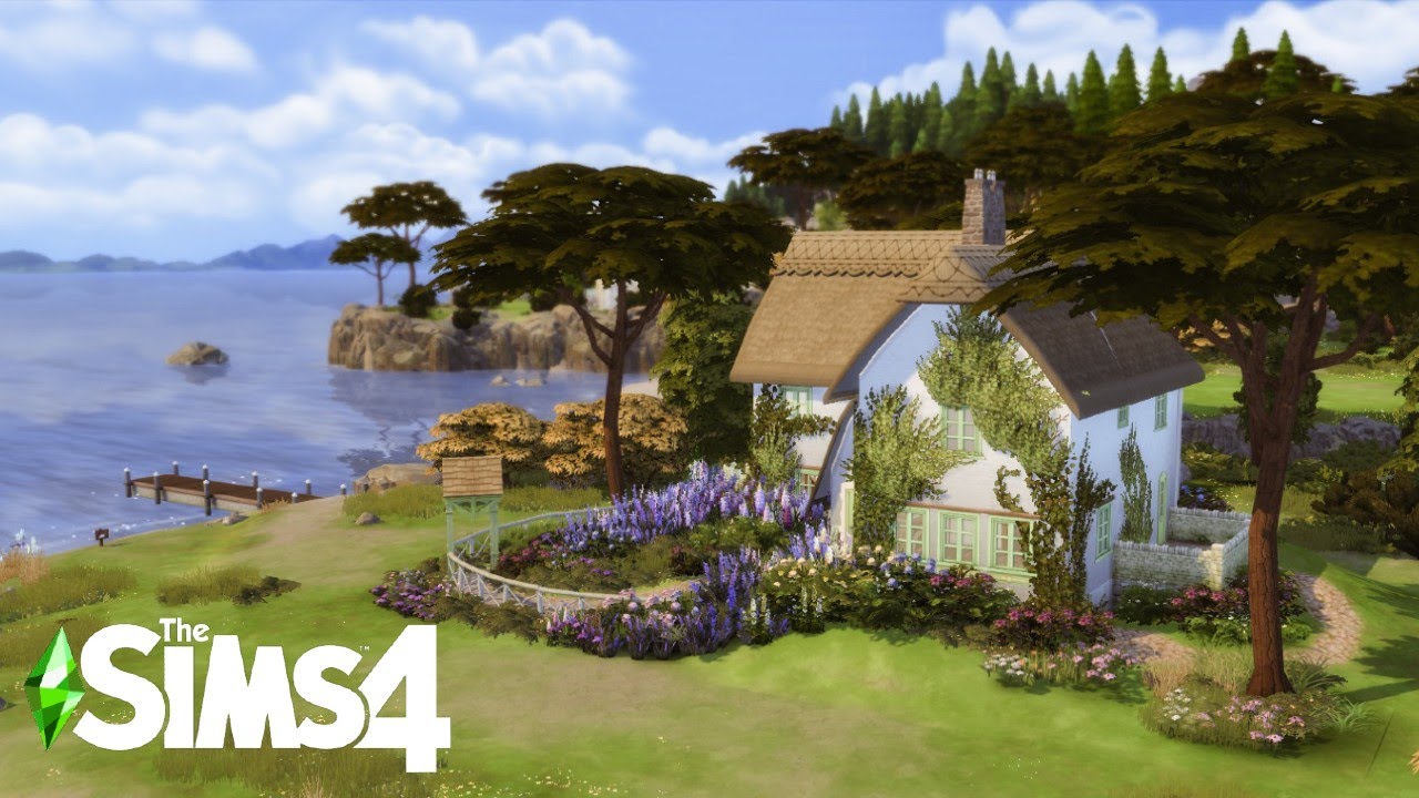 Coastal Cottage | The Sims 4 | Speed Build - YouTube