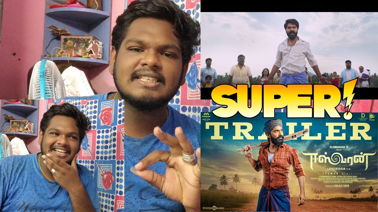 Eeswaran Trailer Reaction | Silambarasan TR | STR | Susienthiran | Thaman S | Think music India