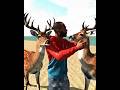 Franklin plays with his three pet deer#shorts #games #indianbikesdriving3d #deer #petdeer