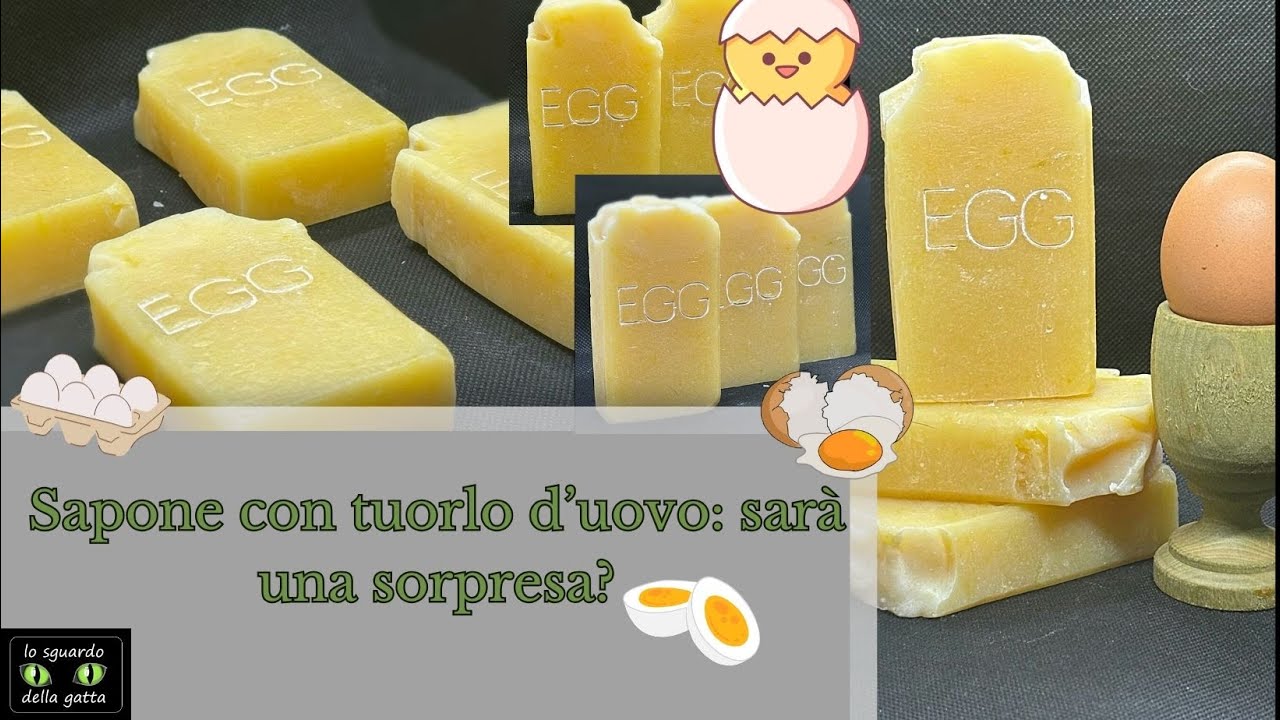 Sapone con tuorlo d'uovo: sarà una sorpresa?