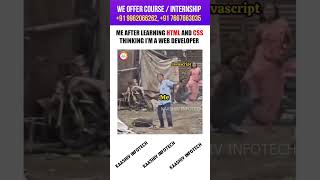 Me After Learning HTML and CSS 😀 | Meme | Office | funny #shorts #funny #javascript #shortfeed