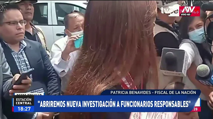 Patricia Benavides: "La funcin del MP es firme para investigar y que ninguna muerte quede impune"