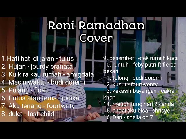 Lagu Healing di dengar terbaru 2022 - Kumpulan Lagu Indonesia Akustik Cover By Roni Ramadhan class=