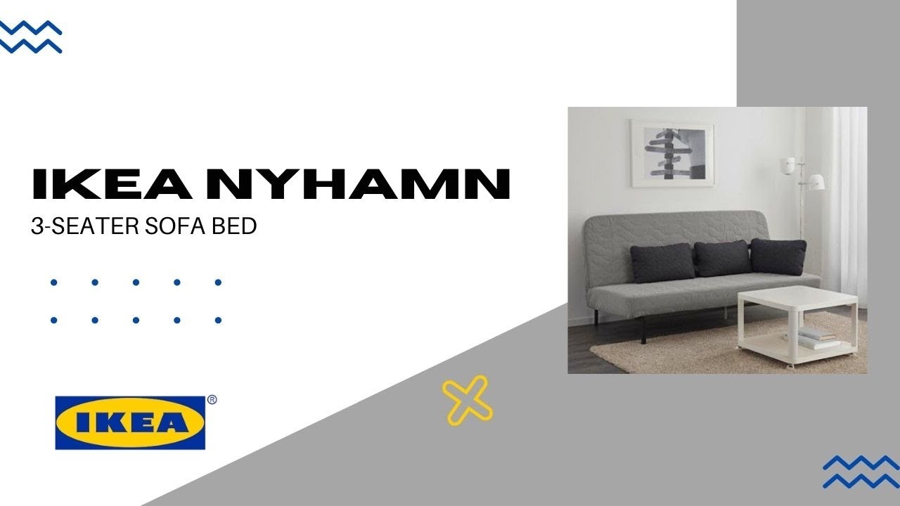 Cara Memasang & Review Sofa Bed Nyhamn daripada IKEA YouTube