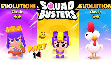 Squad Busters Gameplay Walkthrough Part 14- Tons of Chest opening, New Character and New Evolutions.