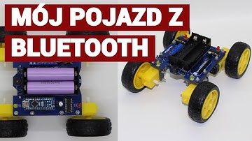 Mój pojazd RC na bluetooth - prezentacja - Arduino Nano L293D HC05