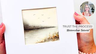 Let the Landscape Emerge | Full Misty Lake Watercolour Tutorial