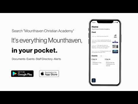 Mounthaven Christian Academy NEW App