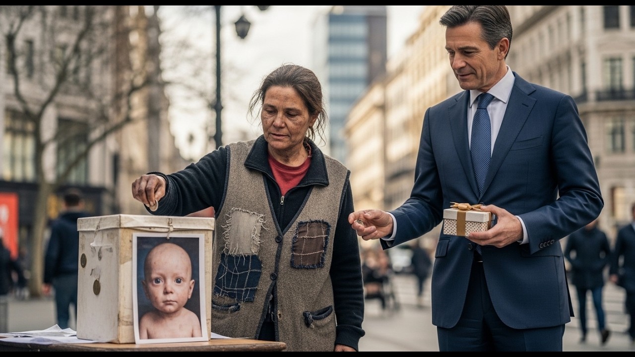 MULHER POBRE DOOU ÚLTIMO CENTAVO PARA CRIANÇA DOENTE… O PAI DA CRIANÇA ERA UM MAGNATA APAIXONAD