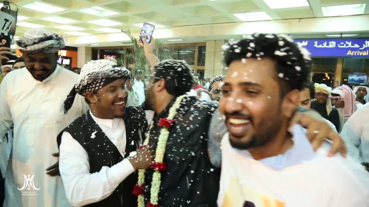 استقبال نجم المجرة المنشد فارس السيد .