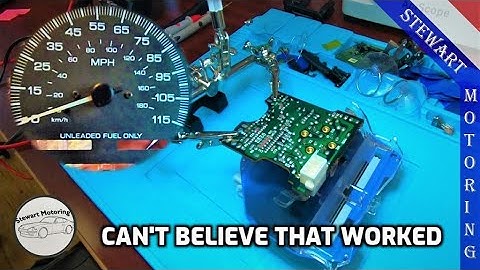 Fixing the Speedometer on my 1989 240sx