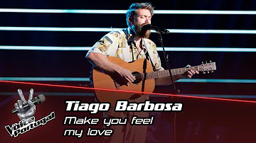 Tiago Barbosa  - "Make you feel my love" | Prova Cega | The Voice Portugal