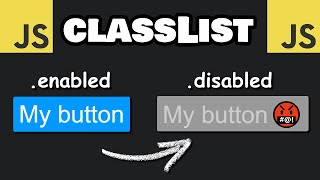 Learn The Javascript Classlist Property Easy! 💡