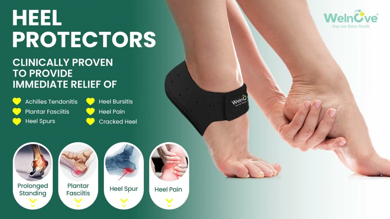 How to use Welnove Plantar Fasciitis Heel Pads?