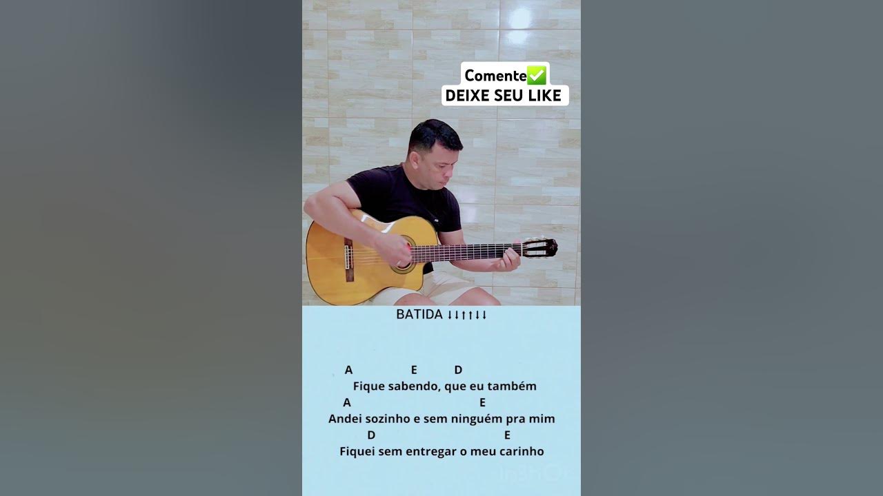 COMO TOCAR NO VIOLÃO SIMPLIFICADA ROBERTO CARLOS