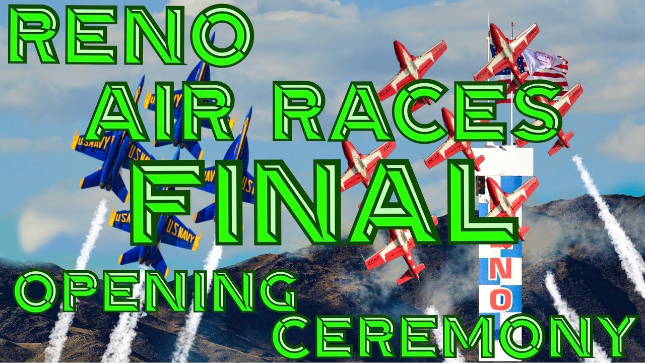 Reno Air Races Final Opening Ceremony - [4K] - Oct 2024 - YouTube