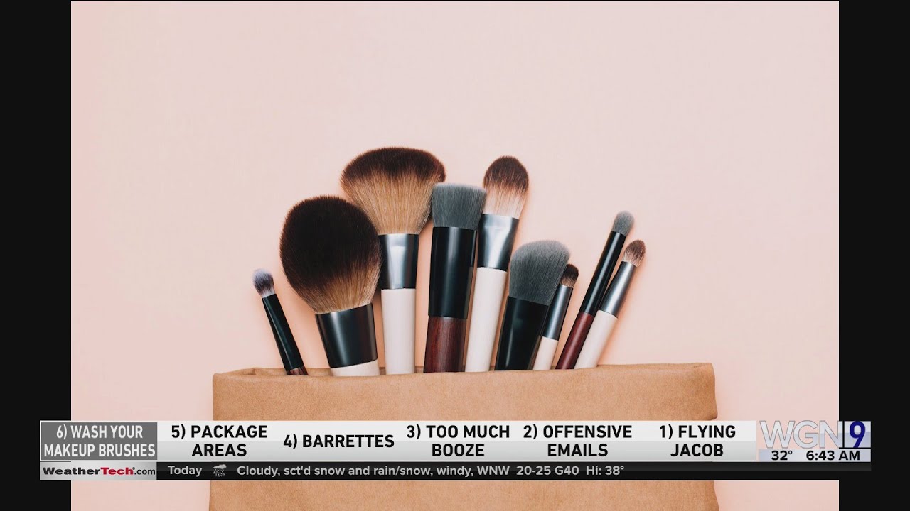 66 How dirty are makeup brushes? YouTube