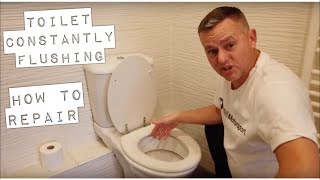 Toilet Leaking, Wont Stop Flushing, Running How To Repair. 'DIY Easy Fix' Ideal Standard