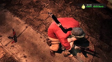 Uncharted 3 Chapter 16 speed run : Stealth Sequence