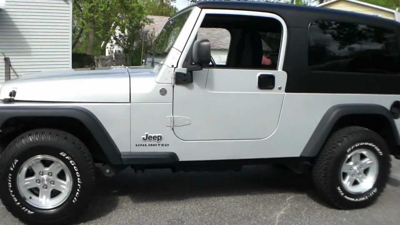 2005 Jeep Wrangler Unlimited For Sale - YouTube