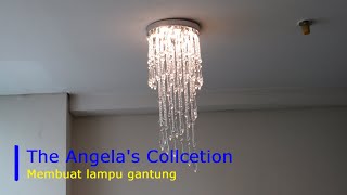 lampu gantung sederhana/simple chandelier. 