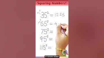 Squaring Numbers that End with 5!!