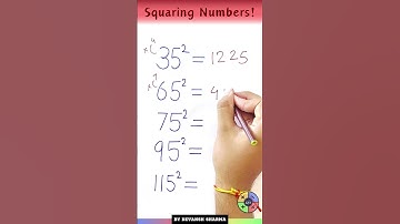 Squaring Numbers that End with 5!!