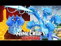 I Survived 100 Days as an ICE HYDRA in HARDCORE Minecraft!