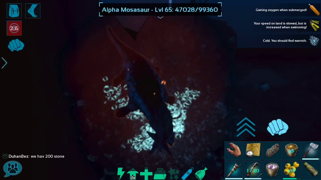 Killing Alpha mosa in ARK survival Evolved - YouTube