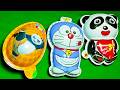 The Most Satisfying Toy Reveal! ✨ Doraemon, Panda & Kung Fu Panda ASMR