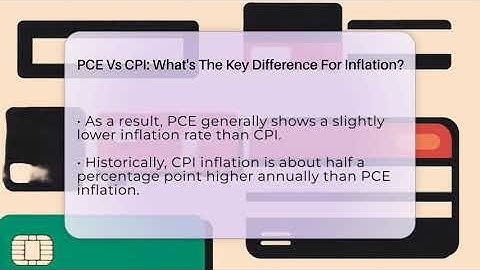 PCE Vs CPI: What