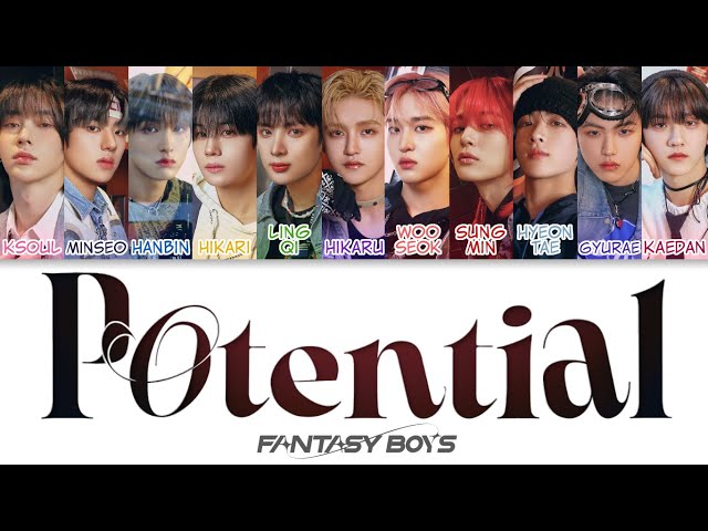 FANTASY BOYS (판타지보이즈) - Potential Color Coded Lyrics (han/rom/eng) class=