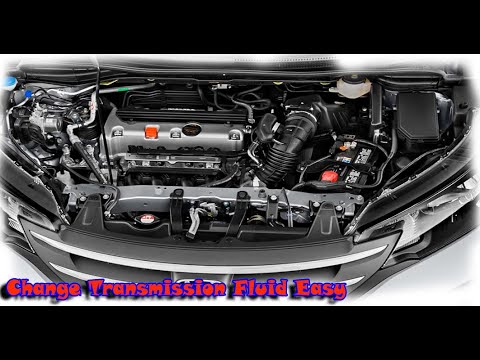 How to change automatic transmission fluid in 2014 Honda CR-V (Easy