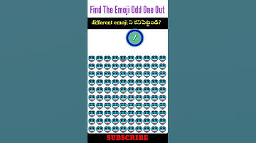emoji odd one out || brain puzzles #shorts #brain #youtubeshorts#trendingshorts