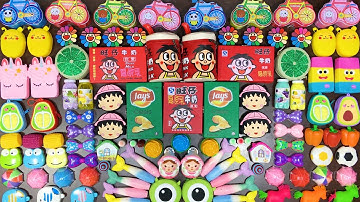 Mixing Random Things into GLOSSY Slime ! SlimeSmoothie Satisfying Slime #165 - Misa Slime