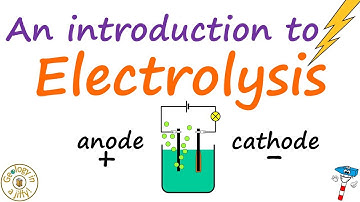 Electrolysis - an introduction. Geology in a Jiffy!