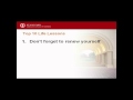 Top 10 Life Lessons (Last Lecture Series) Top 10 Life Lessons (Last Lecture Series)