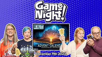 GameNight! 24 Days of Christmas - Exit: The Game Advent Calendar The Hunt for the Golden Book Day 11
