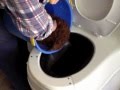 Shipping Container House - composting toilet