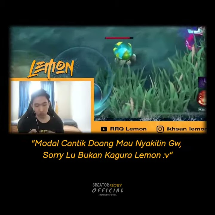 Story Wa Dj Hati Hancur Berantakan Versi Quotes Mobile Legends Terbaru | Story Wa RRQ Lemon