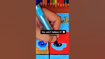This Drawing is So Good! 😳 SpongeBob - Part 2 #youtube #art #anime #shorts #cartoon
