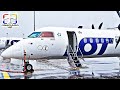 TRIP REPORT | Inflight Deicing on the Dash8! ツ | Warsaw to Prague | LOT Dash 8 Bombardier